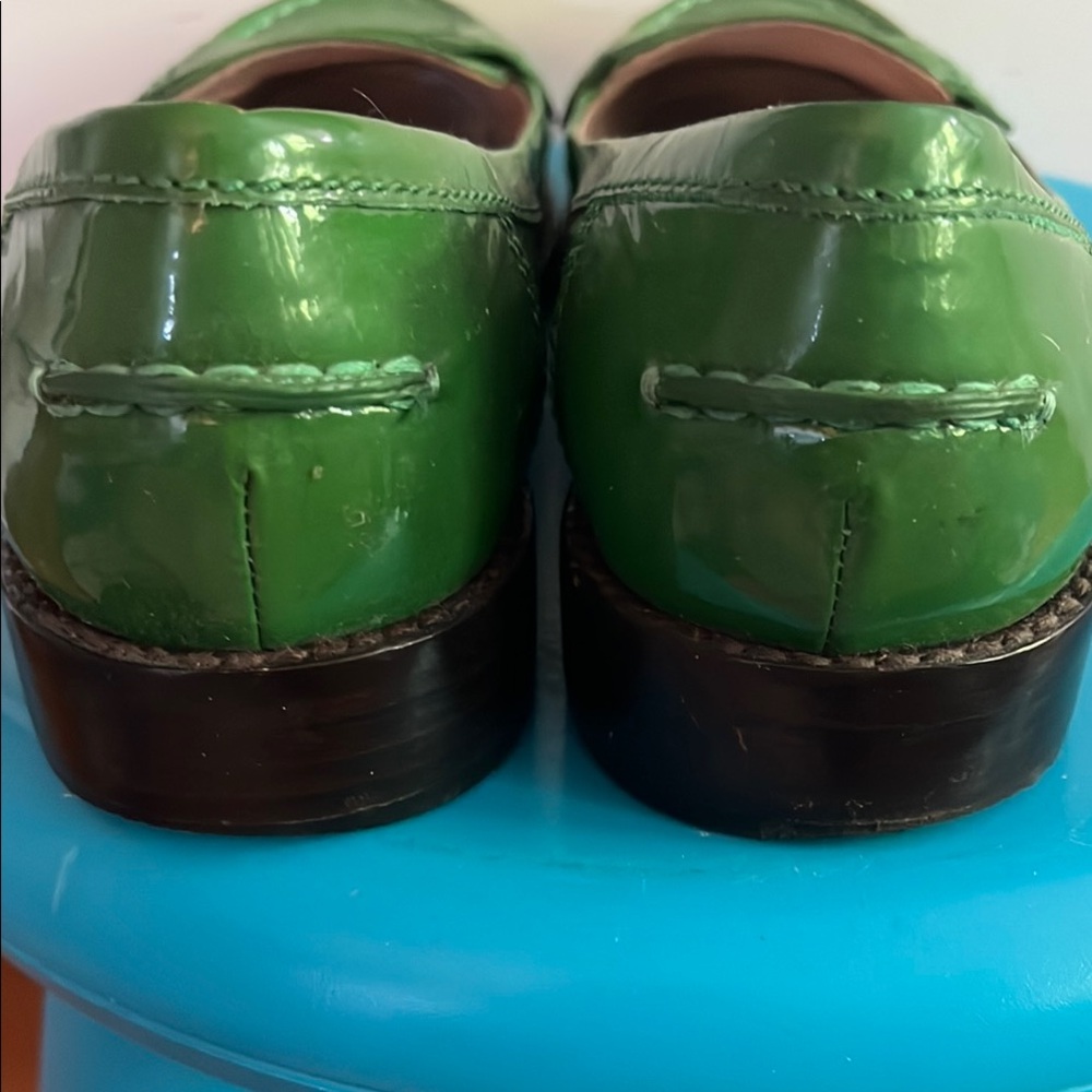 Marc By Marc Jacobs Glossy Green Flats - Picture 6 of 7
